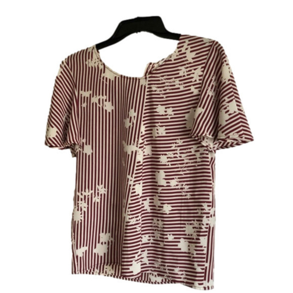 Italian Altazurra silk top size 36